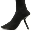 110mm Stretch Heeled Boots “Black” 656522W2DR01000