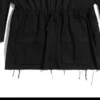 23SS Asymmetry Deconstructed Shirt “Black” 720102TNP041000