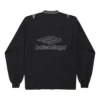 3B Football Long Sleeve V-neck T-shirt “Black Anthracite” 857085TTVQ61066