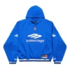 3B Football Polo Hoodie “Royal Blue White” 827939TTVQ84701