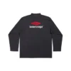 3B Sports Icon Long Sleeve T-Shirt Oversized “Black Red White” 720250TPVD71470