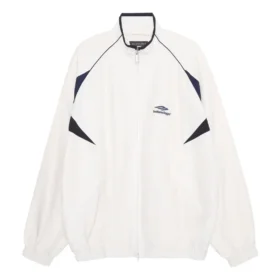 3B Sports Icon Medium Fit Tracksuit Jacket “White” 746483TOO489000