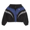 3B Sports Icon Off Shoulder Tracksuit Jacket “Black Blue” 790756TMO101000