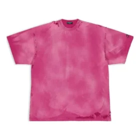 3B Sports Icon Repaired Oversized T-Shirt “Dark Fucshia” 704056TMVA50556