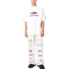 3b Sports Icon T-shirt “White Black Red” 764235TPVD79065