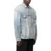 3B Sports Vintage Denim Jacket Large Fit “Light Blue” 704299TJW798469