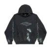 3B Stencil Hoodie Medium Fit “Black” 767877TQVT71083