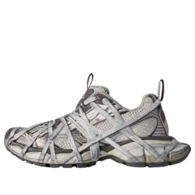 3XL Extreme Lace Sneakers “Brown Grey Beige Mesh and Polyurethane” 778698W3XLL2097