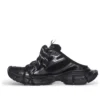 3XL Mules “Black Mesh and Polyurethane” 742672W3XL11010