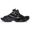 3XL Mules “Black Mesh and Polyurethane” 742672W3XL11010