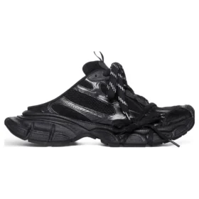 3XL Mules “Black Mesh and Polyurethane” 742672W3XL11010