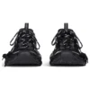 3XL Mules “Black Mesh and Polyurethane” 742672W3XL11010