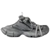 3XL Mules “Grey Mesh and Polyurethane” 742682W3XL11210