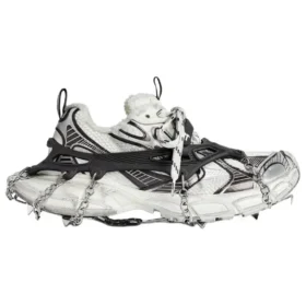 3XL Ski Sneakers “White Black Mesh” 766033W3XR39710