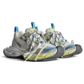 3XL Sneaker “White Yellow Blue Mesh” 734731W3XL59074