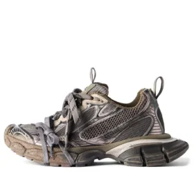 3XL Sneaker Worn Out Sneakers “Brown Mesh and Polyurethane” 734734W3XL72200