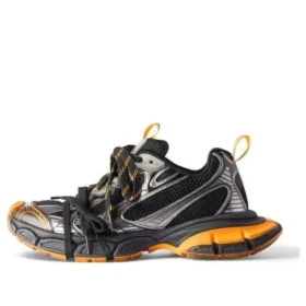 3XL Sneakers “Black Orange Grey Mesh and Polyurethane” 734734W3XL31178