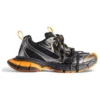 3XL Sneakers “Black Orange Grey Mesh and Polyurethane” 734734W3XL31178
