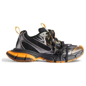 3XL Sneakers “Black Orange Grey Mesh and Polyurethane” 734734W3XL31178