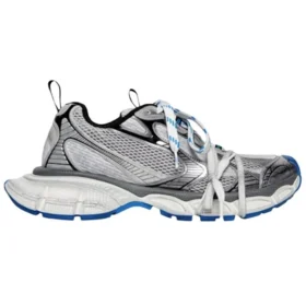 3XL Sneakers ” Grey, White and Blue Mesh and Polyurethane” 734734W3XL51214