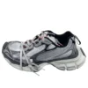 3XL Sneakers ” Grey, White and Red Mesh and Polyurethane” 734734W3XL51219