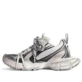 3XL Sneakers “White and Black Mesh and Polyurethane” 734731W3XL49710