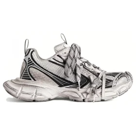 3XL Sneakers “White and Black Mesh and Polyurethane” 734731W3XL49710