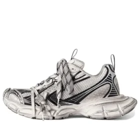 3XL Sneakers “White and Black Mesh and Polyurethane” 734734W3XL49710