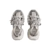 3XL Sneakers “White and Black Mesh and Polyurethane” 734734W3XL49710