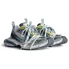 3XL Sneakers “White Blue Yellow Mesh” 734734W3XL59047