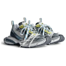 3XL Sneakers “White Blue Yellow Mesh” 734734W3XL59047