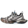 3XL Sneakers “Worn Out Grey White and Blue Mesh and Polyurethane” 734734W3XL71214