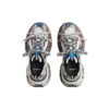 3XL Sneakers “Worn Out Grey White and Blue Mesh and Polyurethane” 734734W3XL71214