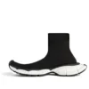 3XL Sock Sneakers “Black Recycled Knit” 758429W2DG11090
