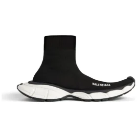 3XL Sock Sneakers “Black Recycled Knit” 758483W2DG11090