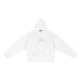5:20 Graphic Hoodie “White Green” 674986TMVL69164