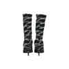 80mm Monogram Logo Spandex Boots “Black” 549784W1P601264