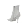 85mm Knife Glitter Boots “Silver” 579280WA7018163