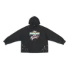 90/10 Hoodie Wide Fit “Washed Black” 674986TMVH41055