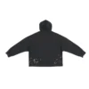 90/10 Hoodie Wide Fit “Washed Black” 674986TMVH41055