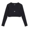 Activewear Long Sleeve Sports Bra “Black” 7932814E2B91081