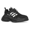 Adidas x Balenciaga Triple S Sneaker “Black White” 712821W2ZB21090