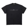 AI Logo Inside Out Oversized T-shirt “Black” 787358TQVJ41750
