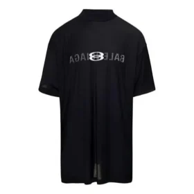 AI Logo Inside Out Oversized T-shirt “Black Faded” 787358TQVJ41569