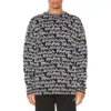 All Over Balenciaga Paris Intarsia Jumper “Black White” 599826T31701070