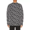 All Over Balenciaga Paris Intarsia Jumper “Black White” 599826T31701070