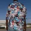 All Over Cities Minimal Shirt “Multicolor” 681813TML058470
