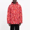 All Over Interlocked BB Hoodie “Red” 594576THV676400