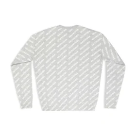 All Over Logo Crewneck Sweater “Light Grey White” 702952T32331461 All Over Logo Crewneck Sweater “Light Grey White” 702952T32331461
