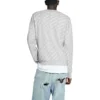 All Over Logo Crewneck Sweater “Light Grey White” 702952T32331461